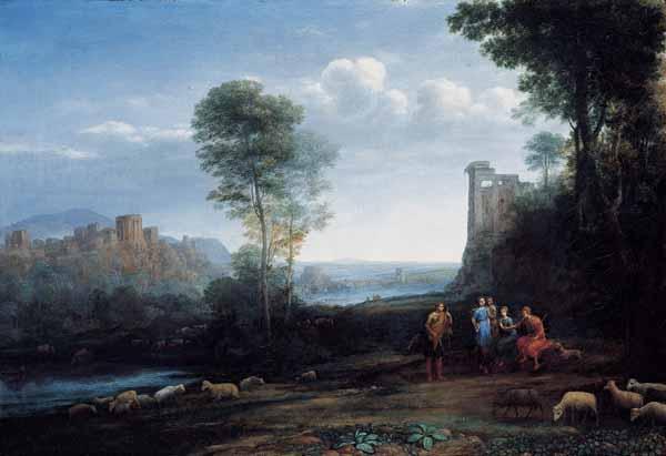 Claude Lorrain Pastoral Landscape